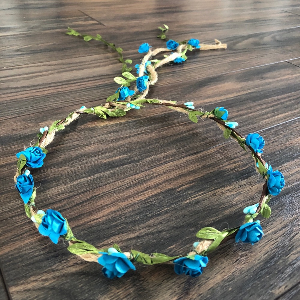 🌸💙Boho Flower Crown/ Headband